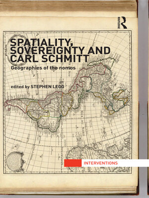 cover image of Spatiality, Sovereignty and Carl Schmitt